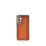 BloominBag Monte Siena Tan Samsung Galaxy S26 6.3 Ultra İnce Premium Deri Telefon Kılıfı