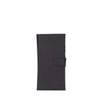BloominBag Samsung Galaxy S25 Ultra 6.9 inç Valeno Onyx Black Deri Manyetik Ayrılabilir Cüzdanlı Siyah Telefon Kılıfı