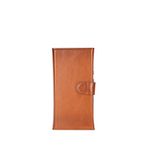 BloominBag Samsung Galaxy S25 Ultra Deri Wallet Case 6.9 inç Valeno Siena Tan Manyetik Ayrılabilir Cüzdanlı Telefon Kılıfı