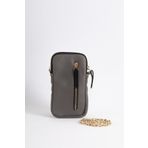 BloominBag Silver Shine Smokey Telefon Çantası