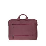 BloominBag Urban Shell Pro 16"" Bordeaux Wine Hakiki Deri Laptop Macbook Çantası