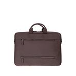 BloominBag Urban Shell Pro 16"" Espresso Brown Hakiki Deri Laptop Macbook Çantası