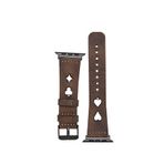 BloominBag Valais Apple Watch 44/45/46/49 mm Espresso Brown Deri Akıllı Saat Kordon