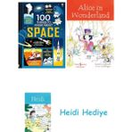 Bloomsbury 100 Things To Know About Space + Alice In Wonderland + Heidi