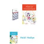 Bloomsbury 1984 Ingilizce Roman + Alice In Wonderland + Heidi