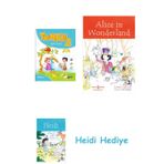 Bloomsbury 2. Sınıf Twinkle Activitiy, English ve Test Book 3'lü Set + Alice In Wonderland + Heidi
