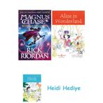 Bloomsbury 9 From The Nine Worlds: Magnus Chase And The Gods Of Asgard + Alice In Wonderland + Heidi