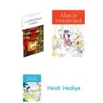 Bloomsbury A Christmas Carol + Alice In Wonderland + Heidi