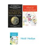 Bloomsbury A Dance With Dragons: Book 5 + Alice In Wonderland + Heidi