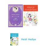 Bloomsbury A Room Af One's Own + Alice In Wonderland + Heidi