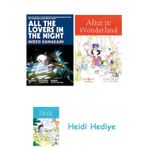 Bloomsbury All The Lovers In The Night + Alice In Wonderland + Heidi