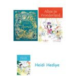 Bloomsbury An Anthology Of Intriguing Animals + Alice In Wonderland + Heidi