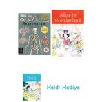 Bloomsbury Anatomicum Junior + Alice In Wonderland + Heidi
