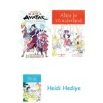 Bloomsbury Avatar: The Last Airbender - Smoke And Shadow Omnibus + Alice In Wonderland + Heidi