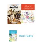 Bloomsbury Avatar: The Last Airbender - The Promise Part 1 + Alice In Wonderland + Heidi