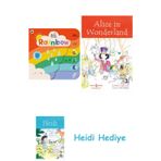 Bloomsbury Baby Touch: Rainbow: A Touch-And-Feel Playbook + Alice In Wonderland + Heidi