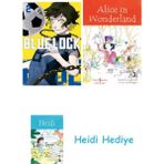 Bloomsbury Blue Lock 2 + Alice In Wonderland + Heidi