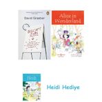 Bloomsbury Bullshit Jobs: The Rise Of Pointless Work, And What We Can Do About It + Alice In Wonderland + Heidi