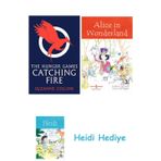 Bloomsbury Catching Fire: 2 + Alice In Wonderland + Heidi