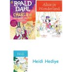 Bloomsbury Charlie And The Chocolate Factory + Alice In Wonderland + Heidi
