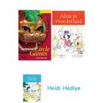 Bloomsbury Circle Games Level 2 + Alice In Wonderland + Heidi