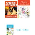 Bloomsbury Creative Illustration + Alice In Wonderland + Heidi