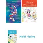Bloomsbury Divergent Mind: Thriving In A World That Wasn't Designed For You + Alice In Wonderland + Heidi
