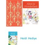Bloomsbury Don Quixote (Penguin Clothbound Classics) + Alice In Wonderland + Heidi