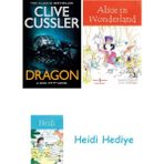Bloomsbury Dragon + Alice In Wonderland + Heidi