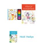 Bloomsbury Fingerprint Activities + Alice In Wonderland + Heidi