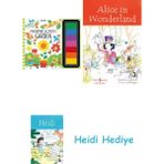 Bloomsbury Fingerprint Activities: Garden: 1 + Alice In Wonderland + Heidi