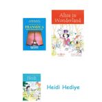 Bloomsbury Fransızca Konuşma Kılavuzu + Alice In Wonderland + Heidi