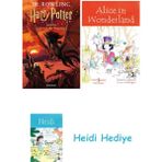 Bloomsbury Harry Potter And The Order Of The Phoenix + Alice In Wonderland + Heidi