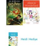 Bloomsbury Harry Potter - Chamber Of Secrets + Alice In Wonderland + Heidi