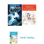 Bloomsbury Harry Potter - Prisoner Of Azkaban + Alice In Wonderland + Heidi