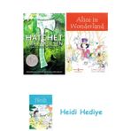 Bloomsbury Hatchet + Alice In Wonderland + Heidi