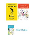 Bloomsbury Holes: 25TH Anniversary Special Edition + Alice In Wonderland + Heidi