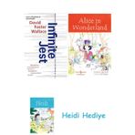 Bloomsbury Infinite Jest + Alice In Wonderland + Heidi