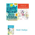 Bloomsbury It Starts With Us: The Highly Anticipated Sequel To It Ends Wıth Us + Alice In Wonderland + Heidi