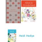 Bloomsbury Jane Eyre + Alice In Wonderland + Heidi