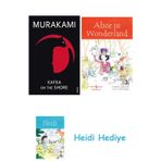 Bloomsbury Kafka On The Shore + Alice In Wonderland + Heidi