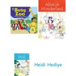 Bloomsbury Ladybird Lift-The-Flap Book: Busy Zoo + Alice In Wonderland + Heidi