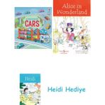 Bloomsbury Look Inside Cars + Alice In Wonderland + Heidi
