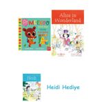 Bloomsbury Meekoo And The Little Nursery (Meekoo Series) + Alice In Wonderland + Heidi