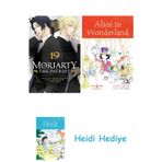 Bloomsbury Moriarty The Patriot, Vol. 19 + Alice In Wonderland + Heidi