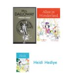 Bloomsbury Mrs. Dalloway + Alice In Wonderland + Heidi