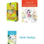 Bloomsbury Naruto Box Set 1: Volumes 1-27 With Premium: Volume 1 + Alice In Wonderland + Heidi