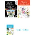 Bloomsbury Netter's Anatomy Coloring Book + Alice In Wonderland + Heidi