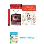 Bloomsbury Nineteen Eighty - Four + Alice In Wonderland + Heidi