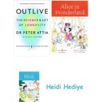 Bloomsbury Outlive: The Science And Art Of Longevity + Alice In Wonderland + Heidi
